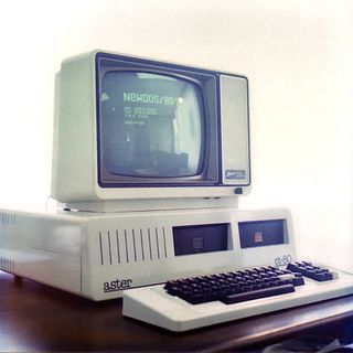 <span class="mw-page-title-main">Aster CT-80</span> 1982 personal computer