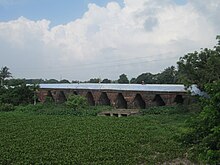 The Atharanala Bridge dating back to the 16th century at the entrance of Puri