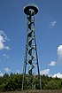 Wind power observation tower