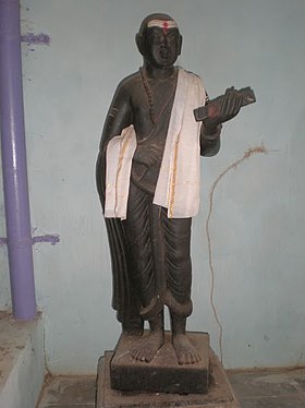 Statue of Bammera Pothana in Bammera village of Jangoan district