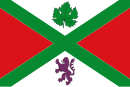 Flagge von Alcudia de Monteagud