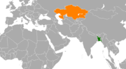 Banqladeş–Qazaxıstan münasibətləri üçün miniatür