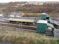 Bargoed railway station