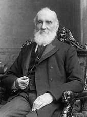 Lord Kelvin, the namesake of the unit of measure. Baron Kelvin 1906.jpg
