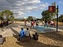 Basketball club in Nkhoma. Basketball Club Nkhoma, Malawi.jpg