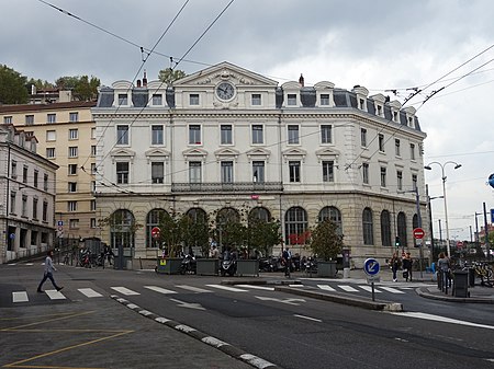 Batiment voyageurs gare lyon saint paul