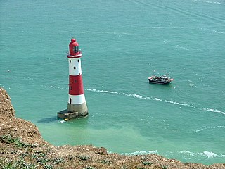 <span class="mw-page-title-main">Beachy Head Lighthouse</span> Lighthouse at Beachy Head, East Sussex, England