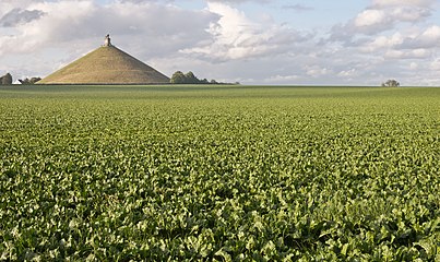 The Lion's Mound overlooking the battlefield of Waterloo, Braine-l'Alleud