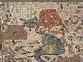 Mosaic on the wall of the zoo of Belgrade.