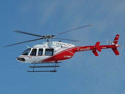 Transport Canada Bell 407 Helicopter C-FMOT