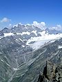 Blüemlisalp-Südflanke oberhalb des Kanderfirn