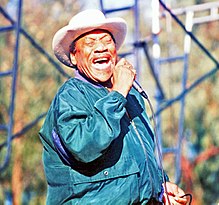 Bobby Bland at the Long Beach Blues Festival, 1996