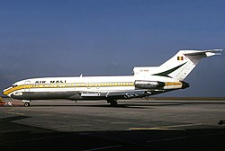 Air Mali setzte ihre Boeing 727-100 ab den 1970er-Jahren auf internationalen Flügen ein