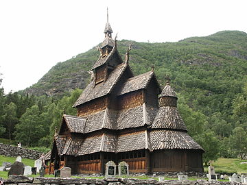 Església de Borgund (1150-1180), Noruega