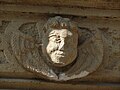 Brackenheim - Altstadt - Fachwerkhaus Obertorstraße 12 - Relief-Detail Putto