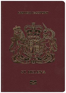 British passport (Saint Helena)