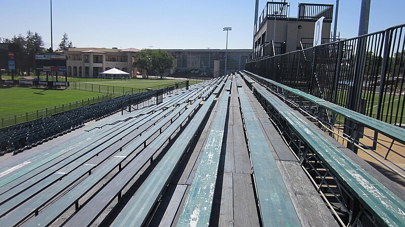 File:Buck Shaw Stadium west side seating 5.JPG