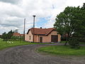 Čeština: Požární zbrojnice v Bulánce. Okres Praha-východ, Česká republika. English: Firehouse in Bulánka village, Prague-East District, Czech Republic.