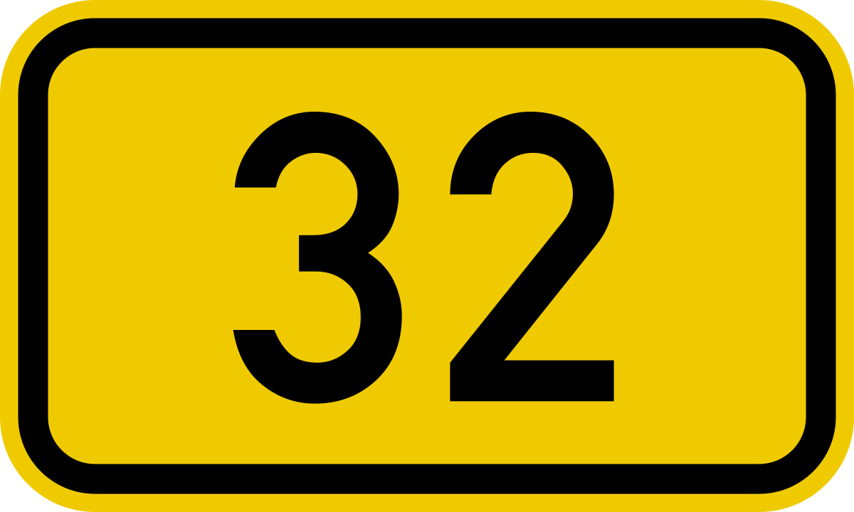 File:Bundesstraße 32 number.svg - Wikimedia Commons