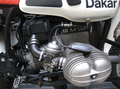 BMW R80 G/S particolare testata