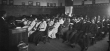 Upper grades (c. 1910) at Burrell Normal School