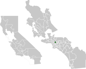 Karte des Bezirks