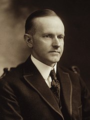 Calvin Coolidge,  30th President of the United States