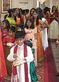 Image 12Expatriate Sri Lankan Tamil children in traditional clothes in Toronto, Ontario, Canada (from Tamil diaspora)