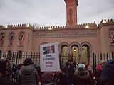 uslim Ban Protest DC - Candlelight Walk from the Islamic Center to Vice President Pence residence