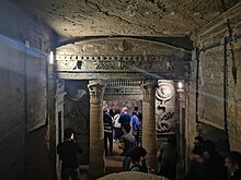 Catacombs of Kom El Shoqafa in Alexandria (1st to 3rd centuries AD), Roman period Catacombs of Kom El Shoqafa, Alexandria, Egypt - 50852603281.jpg