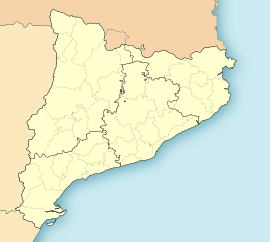 Poloha na mape Katalánska
