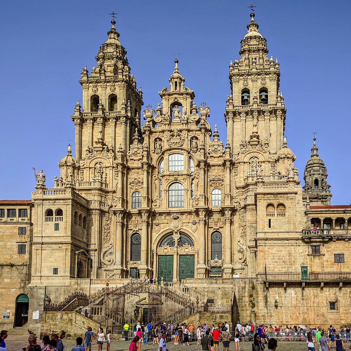 Santiago De Compostela Cathedral Simple English Wikipedia The Free Encyclopedia
