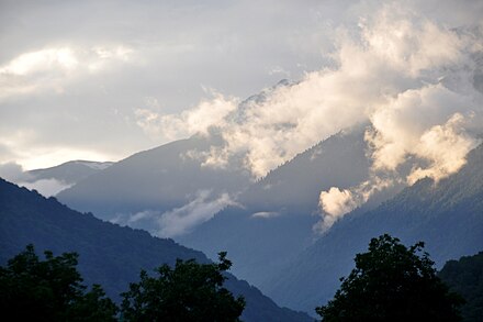 View at Psekhako Ridge