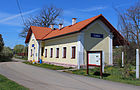 Čeština: Nádraží v Cebivi English: Train station in Cebiv village, Czech Republic