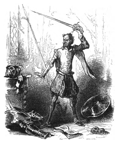 File:Cervantes - L’Ingénieux Hidalgo Don Quichotte de la Manche, traduction Viardot, 1836, tome 1, figure 071.png