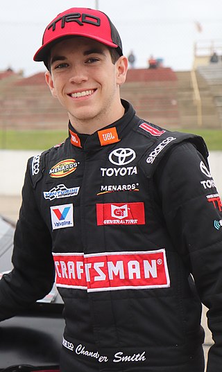 <span class="mw-page-title-main">Chandler Smith</span> American racing driver