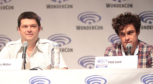 Miller and Lord at the 2015 WonderCon.
