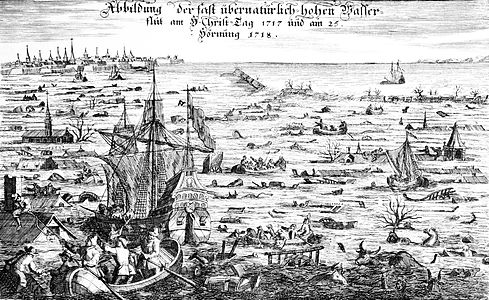 Unknown Christmas flood 1717