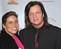 Chuck Wright and wife at the 2007 Hollywood Cure for Pain Benefit