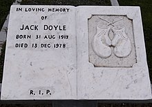 Jack Doyle's grave Cobh-Jack-Doyle-Grave-2012.JPG