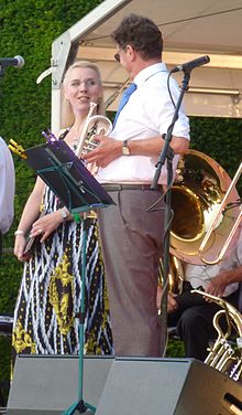 Cornelia Götz und Andy Lawrence im Jahr 2013