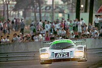 The Courage C32 of Henri Pescarolo, Franck Lagorce and Alain Ferté at the 1994 Le Mans 24-hour race