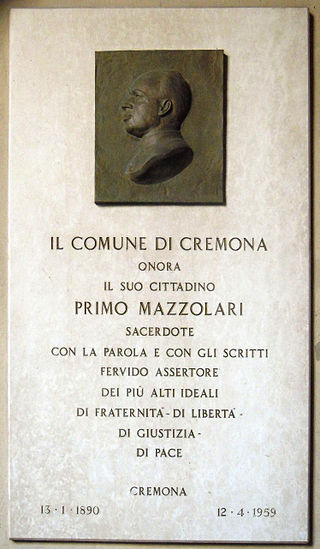 Primo Mazzolari: Sacerdote y escritor italiano