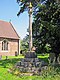 Cross in Bitterley churchyard (geograph 2215579).jpg