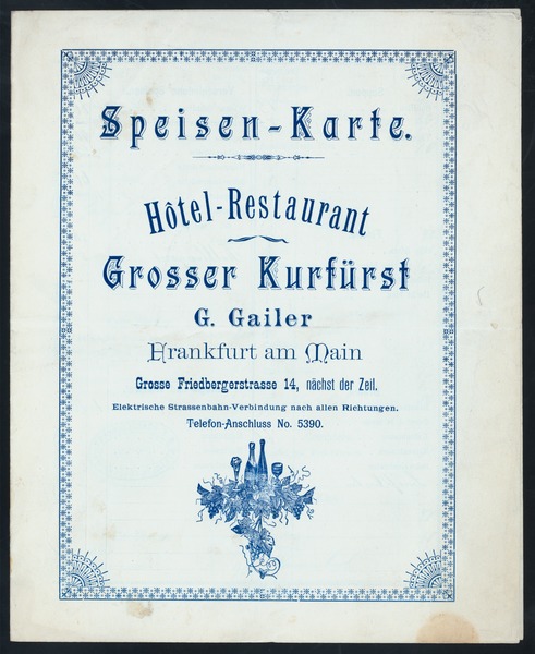 File:DINNER) (held by) HOTEL-RESTAURANT GROSSER KURFURST (at) "FRANKFURT AM MAIN, (GERMANY)" (REST;) (NYPL Hades-274662-468937).tiff
