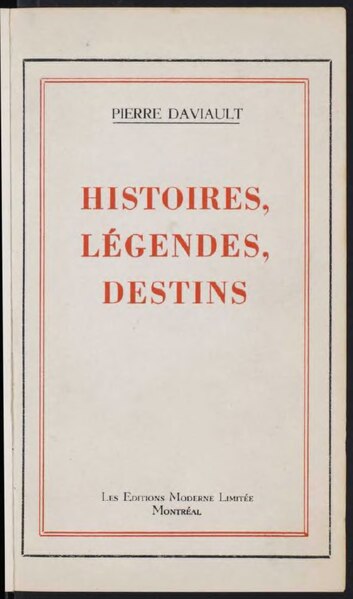Fichier:Daviault - Histoires, légendes, destins, 1945.djvu
