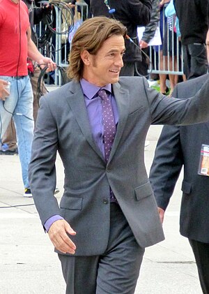 Dermot Mulroney at the premiere of August -- Osage County, Toronto Film Festival 2013 (9737560380).jpg