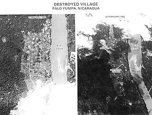 Destroyed Village, Palo Yumpa, Nicaragua, 23 February 1982 – CIA IMINT.jpg