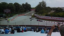 The Raceway on Belle Isle, where the race was held. Detroit Grand Prix (13495123614).jpg