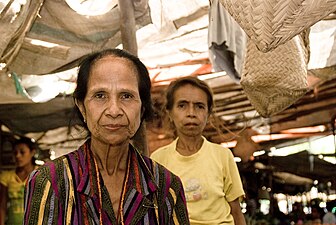 Donne al mercato di Dili